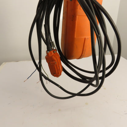 Hitachi 1S 1 Ton Electric Chain Hoist 230/460V 3Ph 10' Lift 18FPM