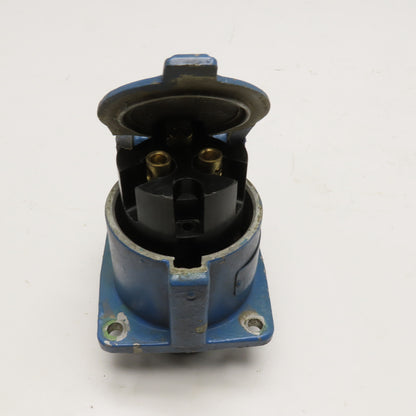 Ralco 322-A 60A 600VAC 250VDC 3-Pole Industrial Receptacle & Plug