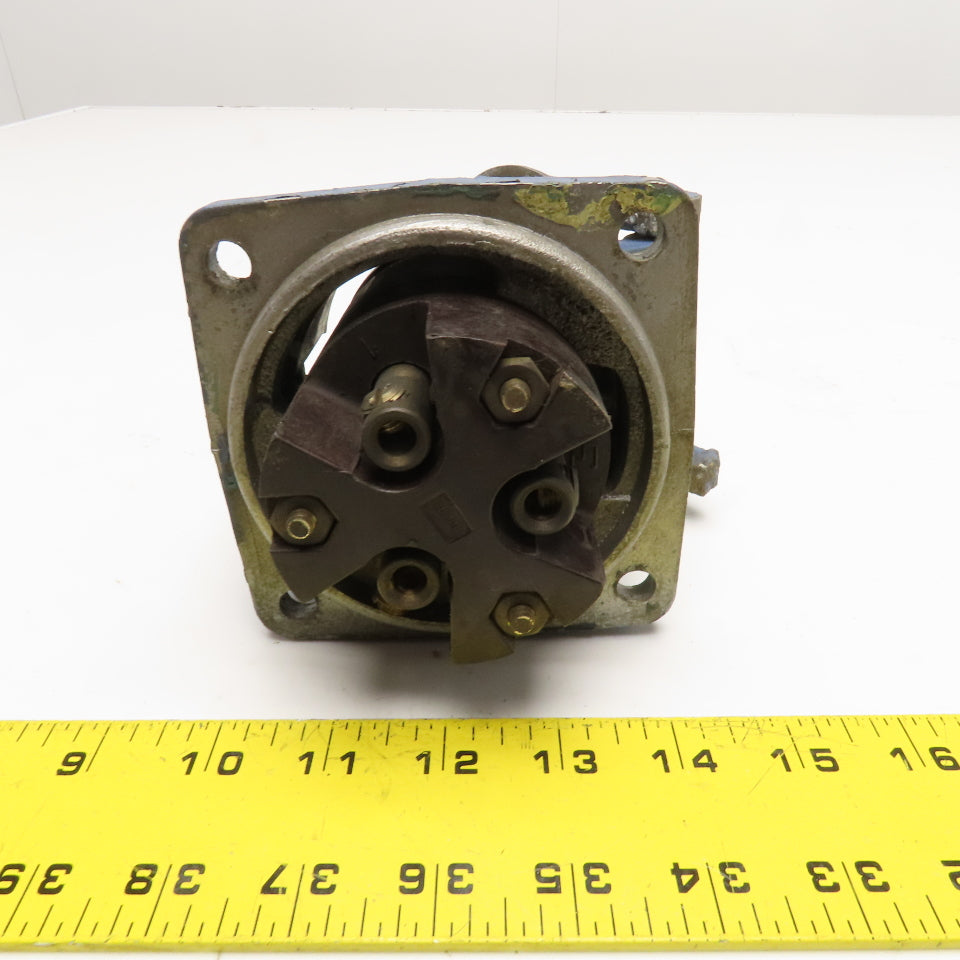 Ralco 322-A 60A 600VAC 250VDC 3-Pole Industrial Receptacle & Plug