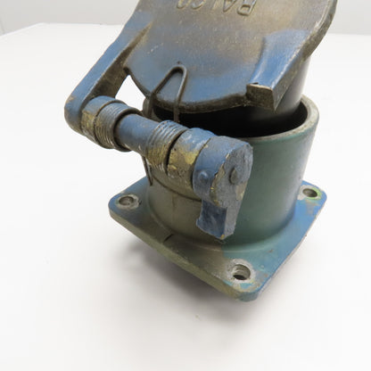 Ralco 322-A 60A 600VAC 250VDC 3-Pole Industrial Receptacle & Plug