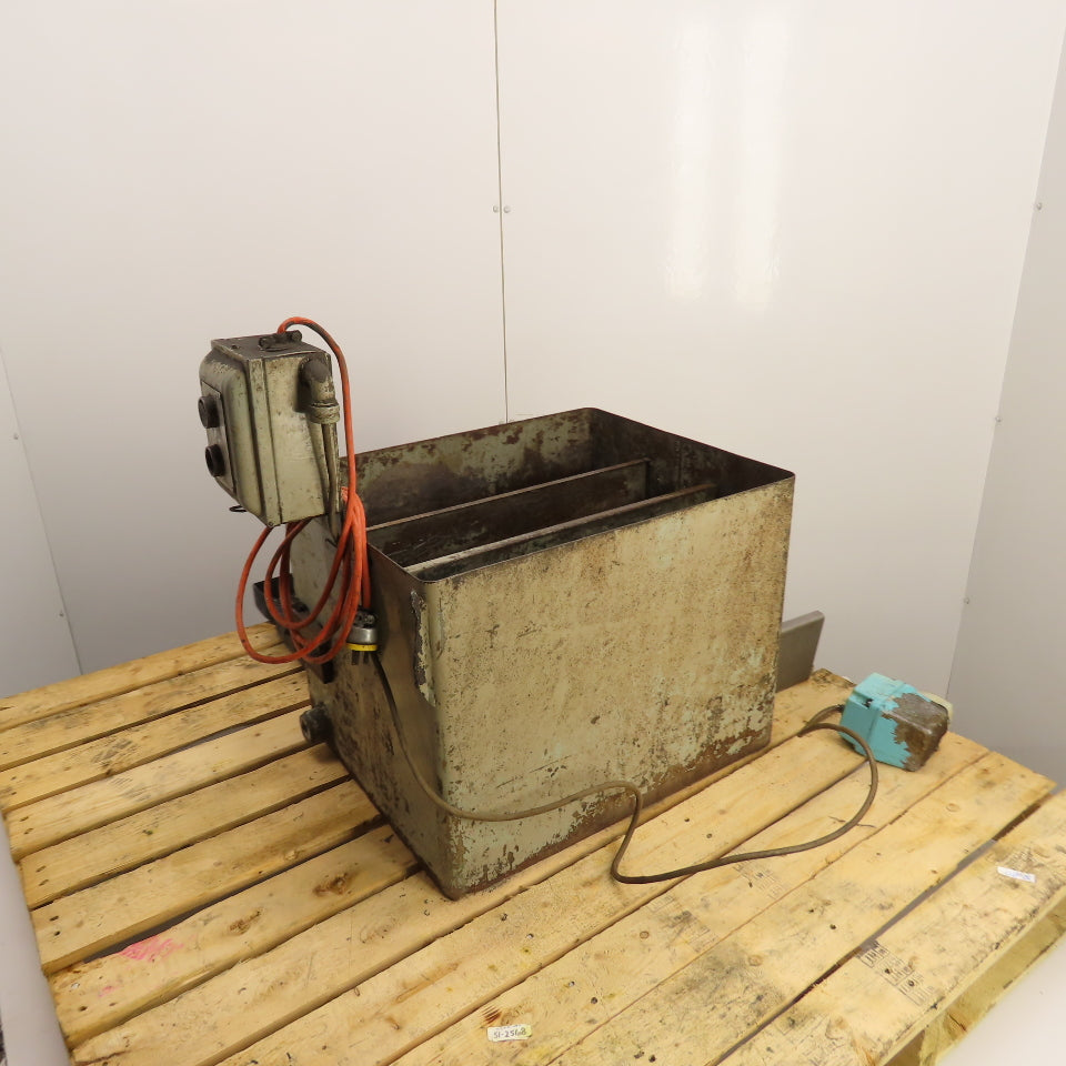 DoAll 45324 19 Gallon Machine Coolant Tank Reservoir W/Little Giant Pump