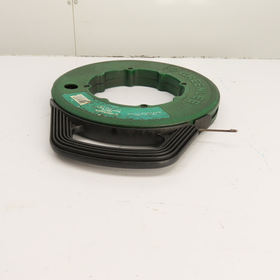 Greenlee 438-10 Steel Fish Tape 100' x 1/8"