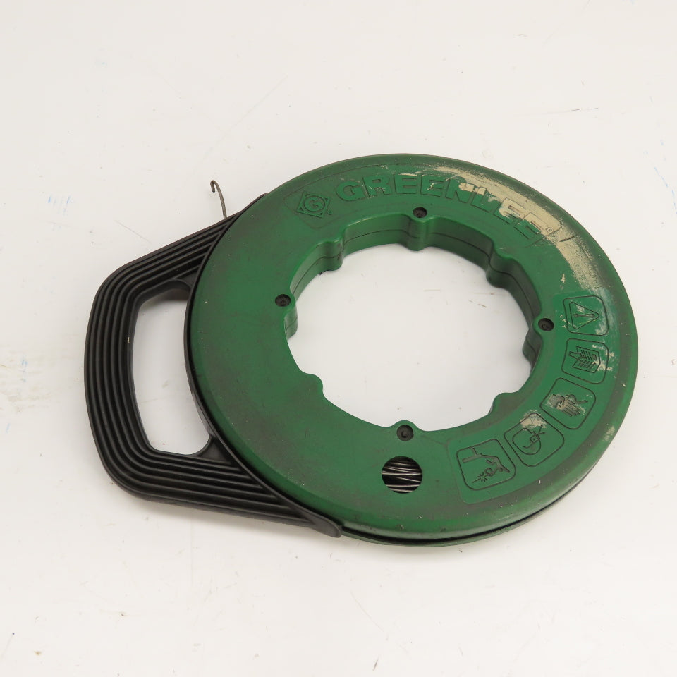 Greenlee 438-10 Steel Fish Tape 100' x 1/8"