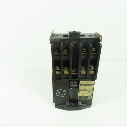 Square D 8501 G080 Control Relay Type GO 80 120/110V Coil 10A