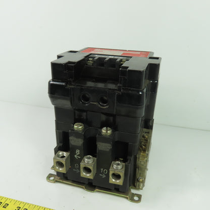 Square D 8903SQO2 100A 3-Pole Lighting Contactor 600V 120V Coil