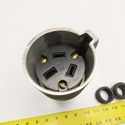 Pyle-National 322-HR 60A Receptacle 600VAC 250VDC 3P 4W