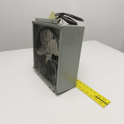 Kleen Filter 1RB100M115 12" x 12" Permanent Filter Fan Unit 115V 1Ph