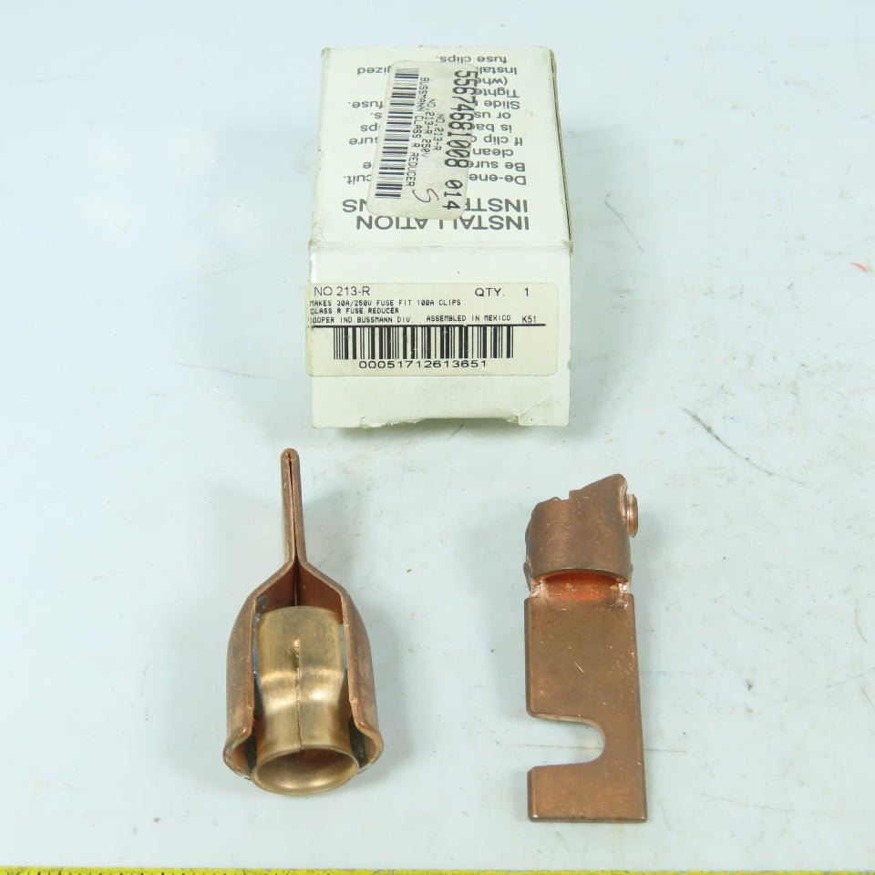Bussmann 213-R Class R Fuse Reducer 30A/250V to 100A Clips – Bullseye ...