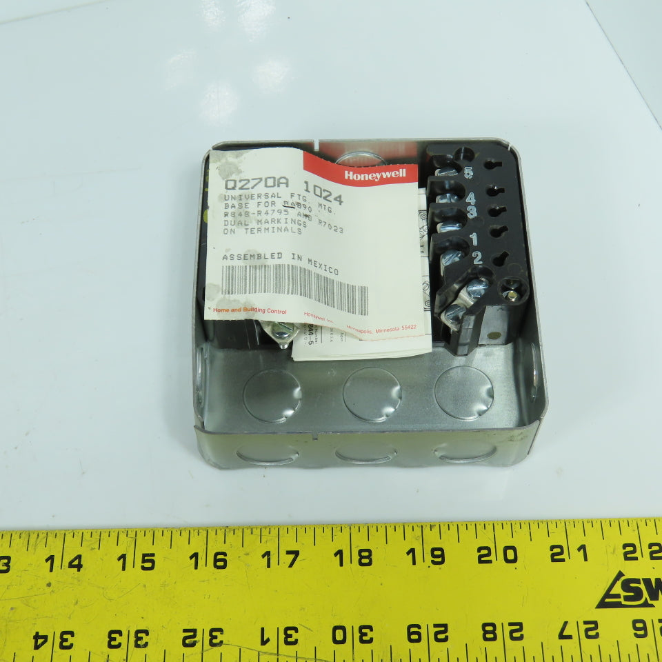 Honeywell Q270A 1024 Universal Mounting Base for RA890 R848 R4795 R7023 NEW