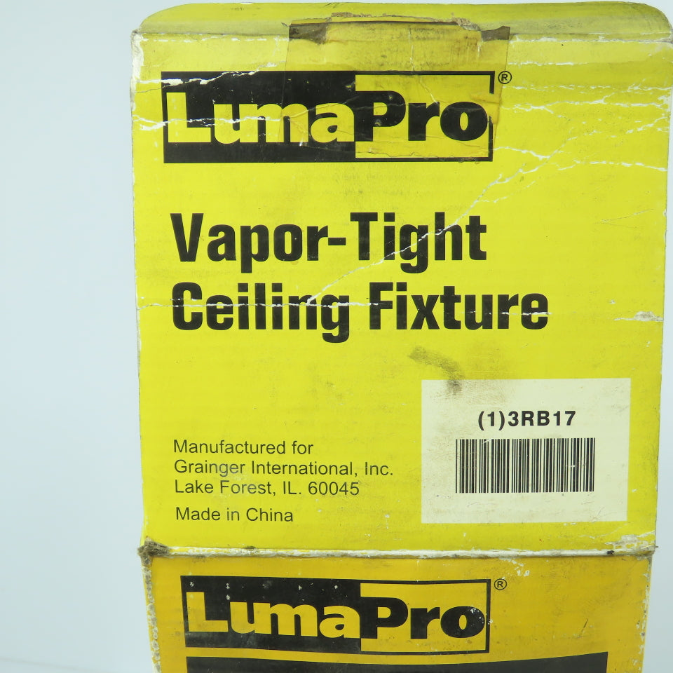 LumaPro 3RB17 Vapor-Tight Ceiling Fixture Die-Cast Aluminum Housing