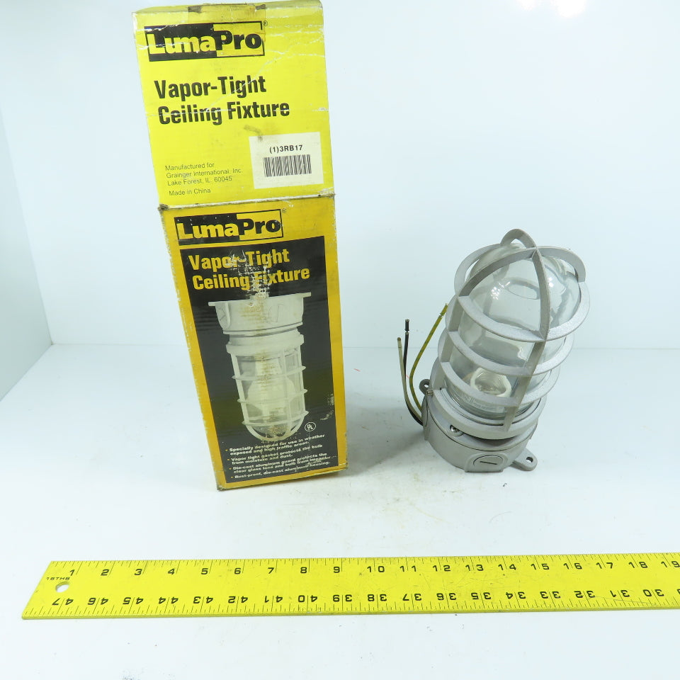 LumaPro 3RB17 Vapor-Tight Ceiling Fixture Die-Cast Aluminum Housing