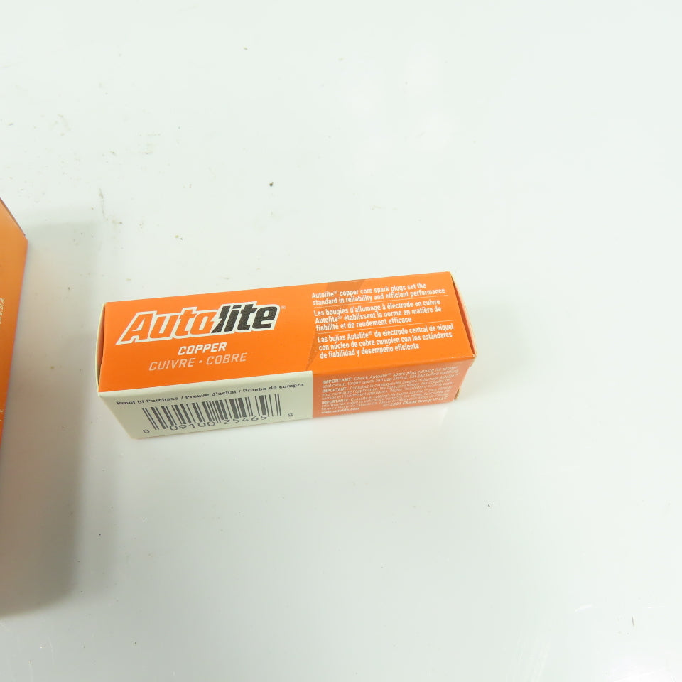 Autolite 3136 Copper Core Resistor Spark Plugs new Lot of 9