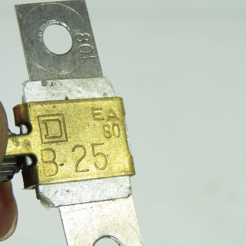 Square D B-25 Overload Relay Thermal Units Lot Of 9