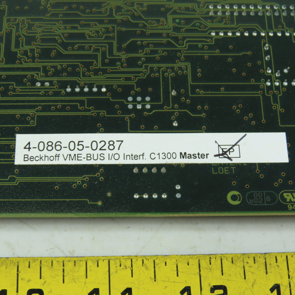 Beckhoff 4-086-05-0287 C1300 Master VME-BUS I/O Interface Board Master