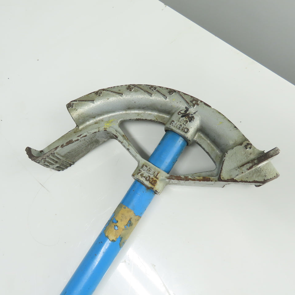 Ideal 74-002 Conduit Bender W/ Handles 1/2" Rigid 3/4" EMT
