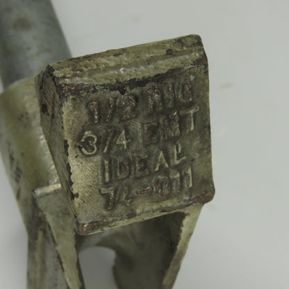 Ideal 74-011 Ductile Iron Hickey Bender with Handle 1/2" Rigid 3/4" EMT