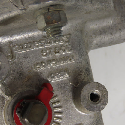 Jamesbury ST50E Pneumatic Valve Actuator W/ 1" Ball Valve