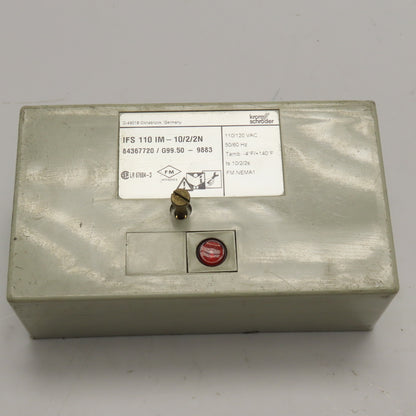 Krom Schroder 84367720 IFS 110 IM-10/2/2N Flame Control Unit 110/120VAC 50/60Hz