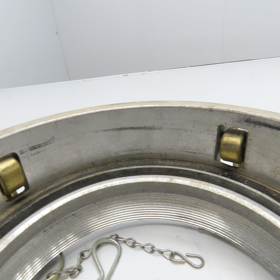 8D 8" Female Camlock to Female 8" NPT Adapter