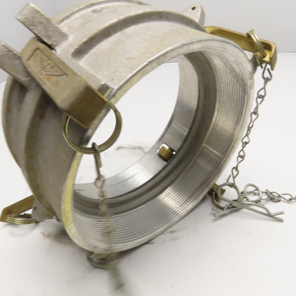 8D 8" Female Camlock to Female 8" NPT Adapter