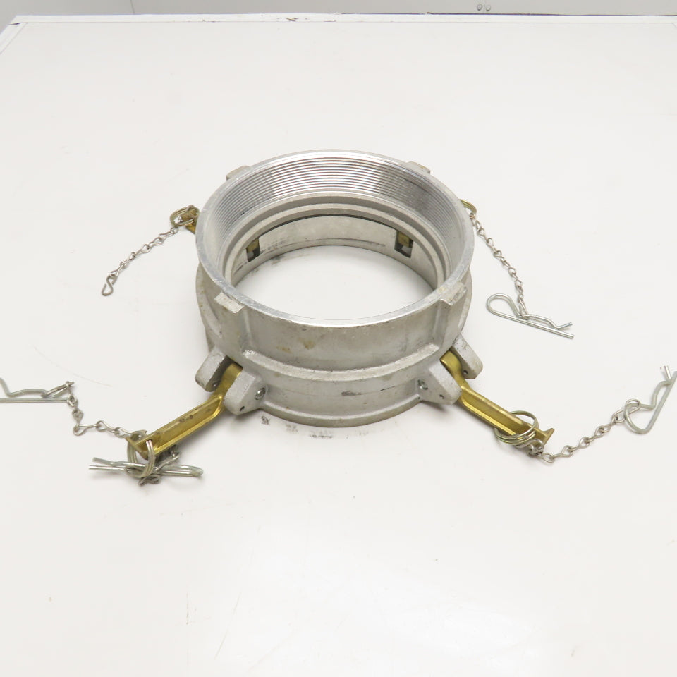 8D 8" Female Camlock to Female 8" NPT Adapter