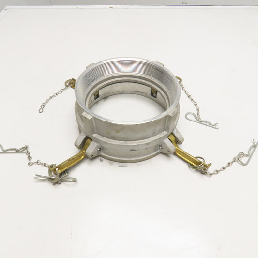 8D 8" Female Camlock to Female 8" NPT Adapter