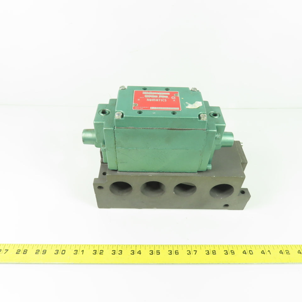 Numatics 34DPR4150 Pneumatic Valve Maniifold 150 PSIG Replacement No. 33DPR4000