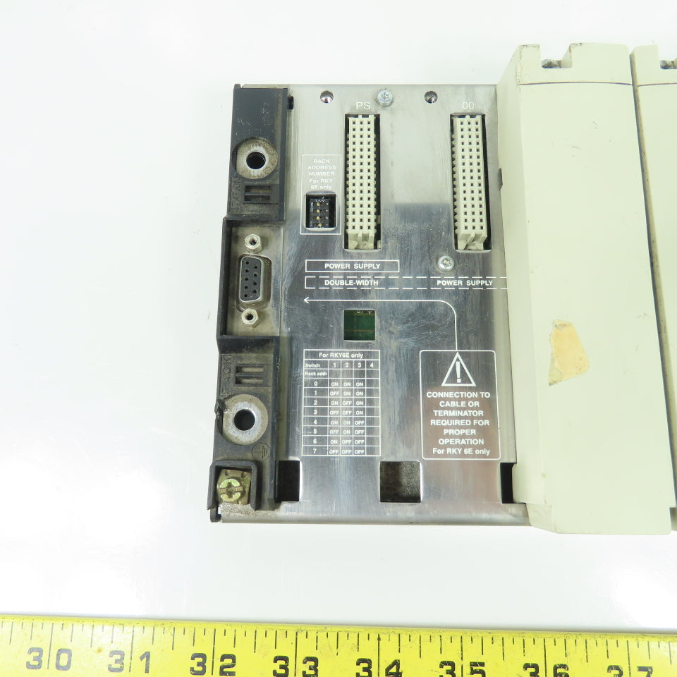 Schneider Automation TSXRKY6E TSX Premium 6-Slot Extensible PLC Chassis Rack
