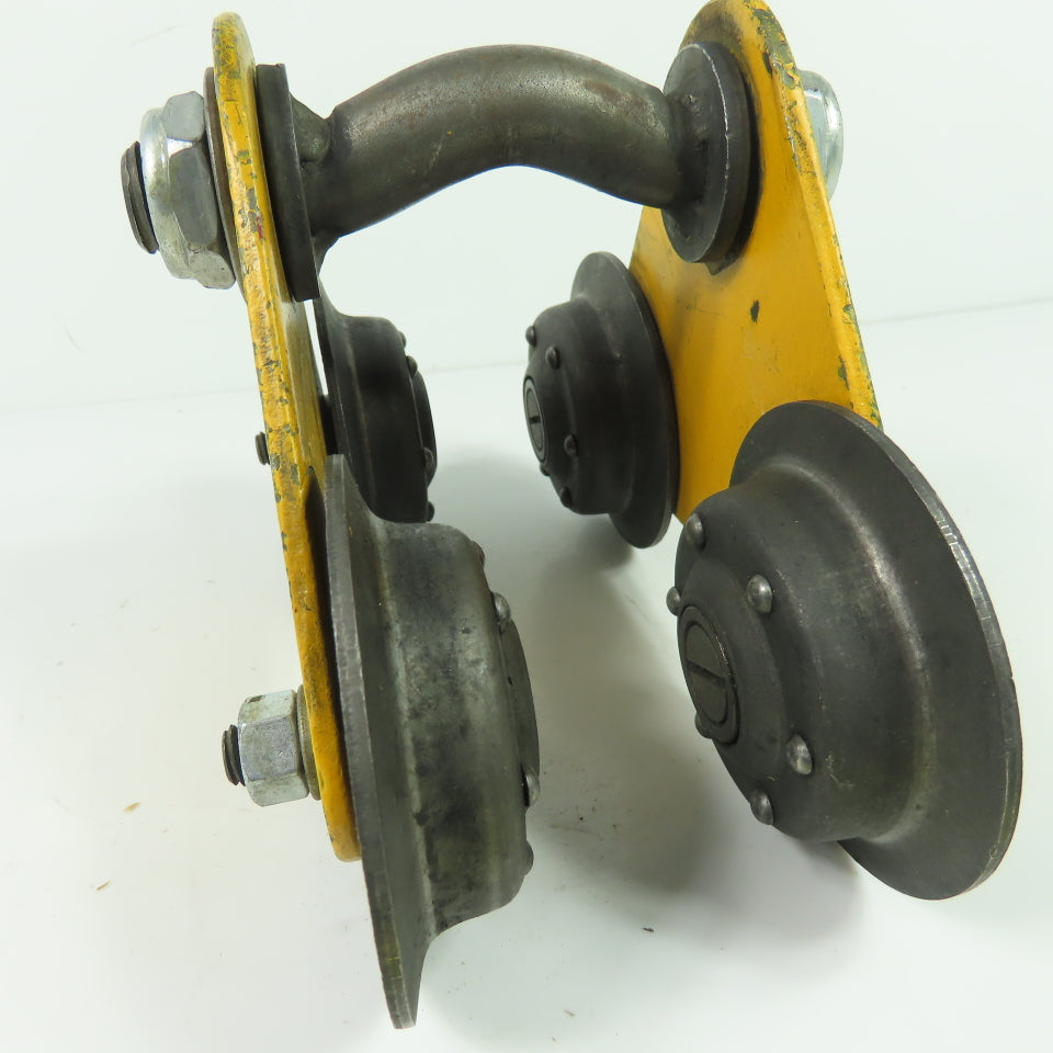 Saginaw 43719 1/8 Ton Capacity Manual I-Beam Trolley 2-1/2" Flange