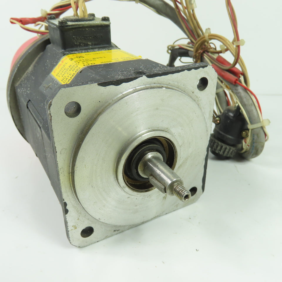 Fanuc A06B-0310-B251 Model 2-0S AC Servo Motor 2000RPM 62V 3Ph