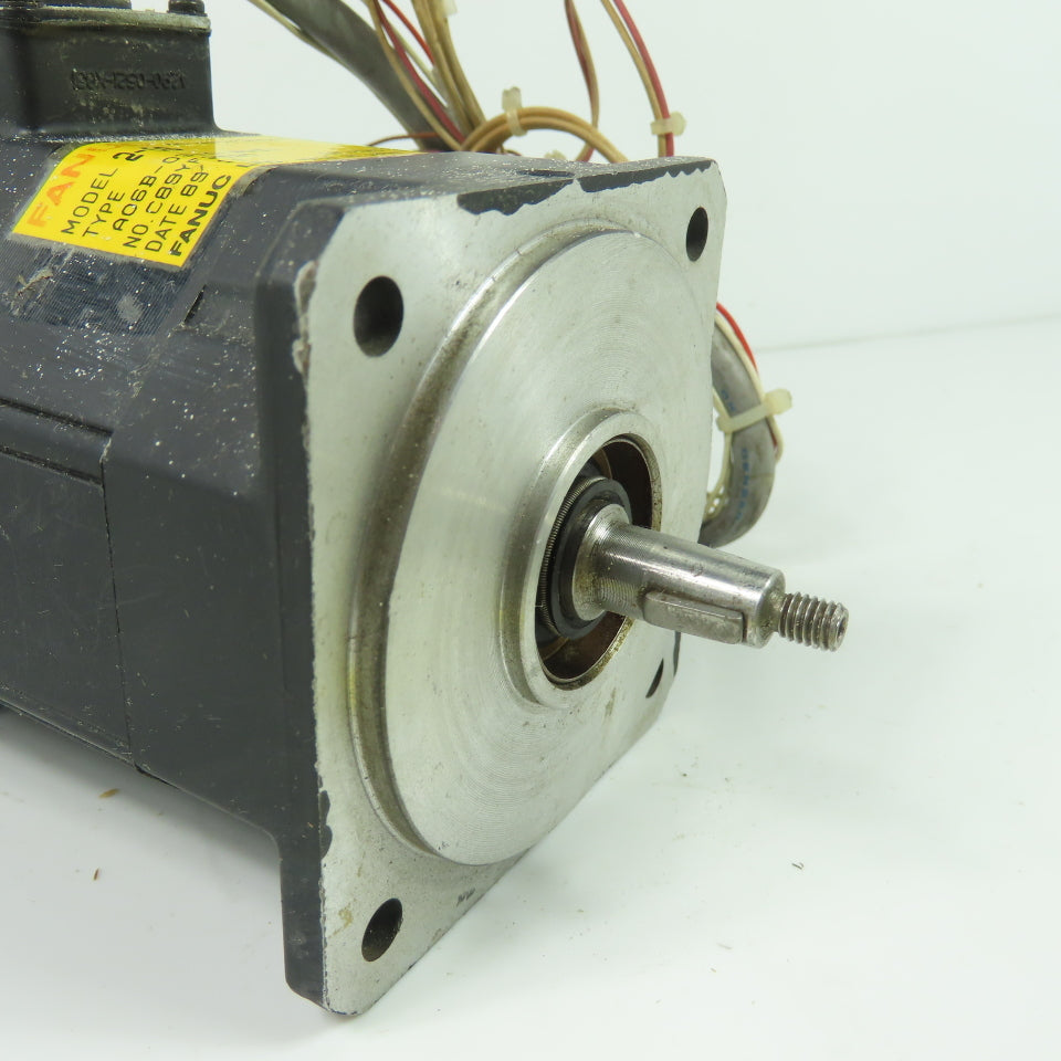 Fanuc A06B-0310-B251 Model 2-0S AC Servo Motor 2000RPM 62V 3Ph