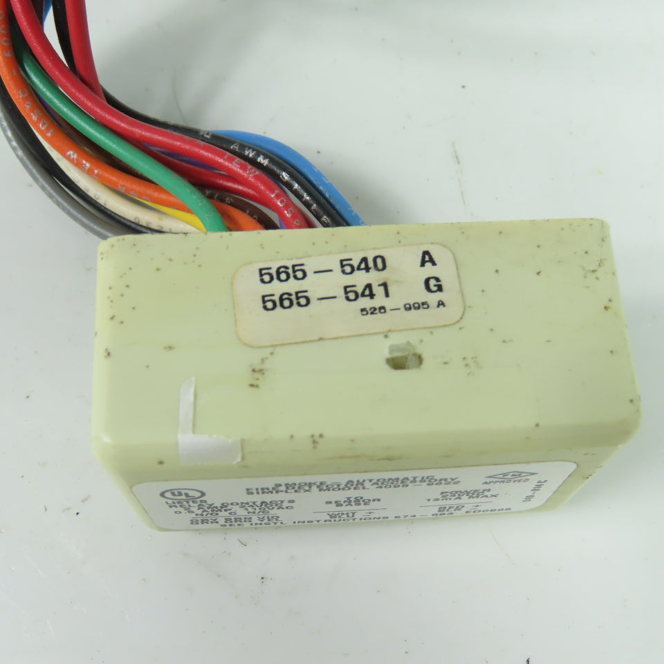 Simplex 4098-9822 Automatic Fire Detector Accessory Relay Module 24VDC