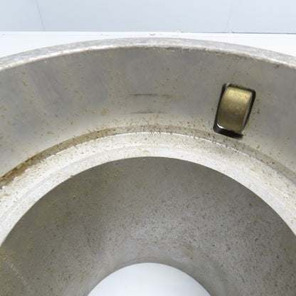 6-C 6" ID Hose Barb Cam Lock Female Fitting Missing Gasket