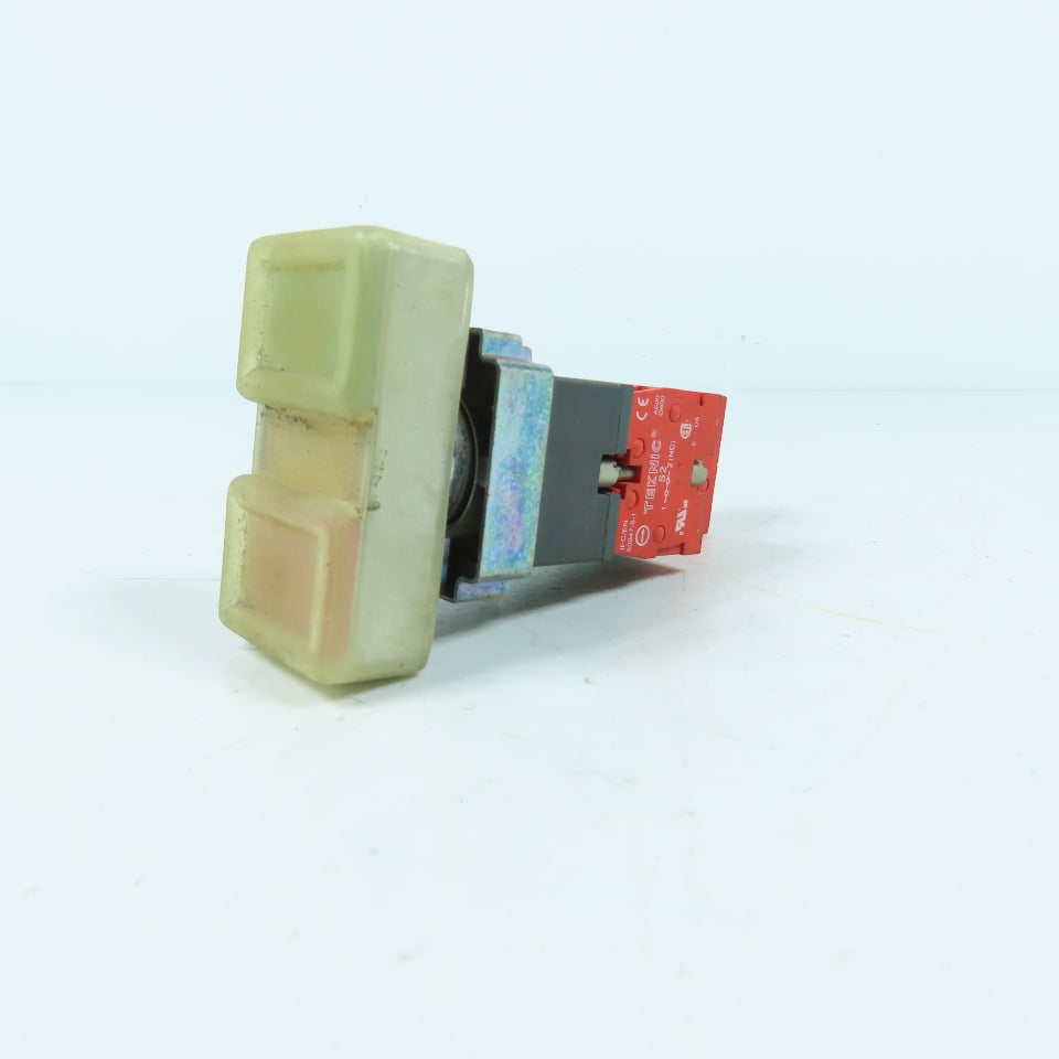 Teknic 2 LHB 24 Dual Push Button Switch with Boot 24V 1NO 2NC