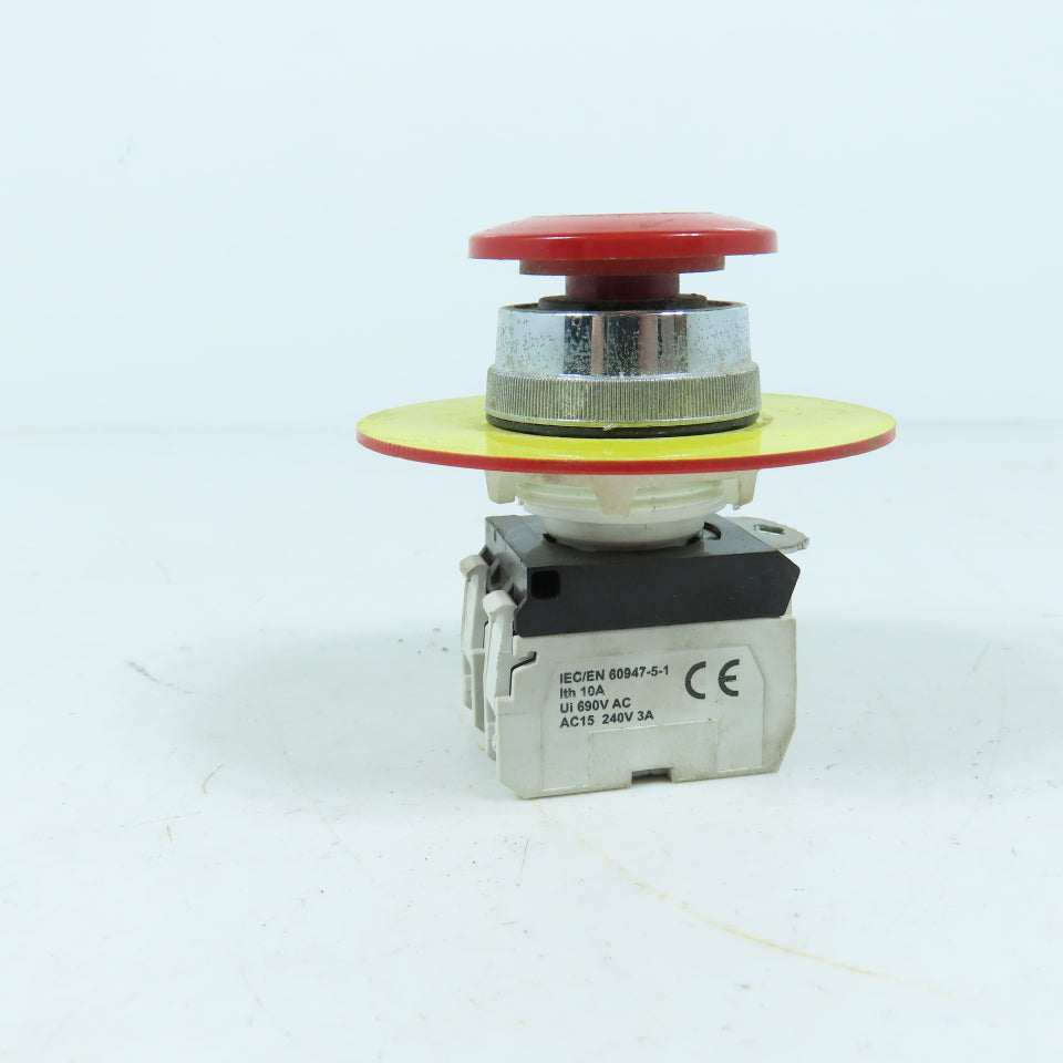 Baco 33E01 Emergency Stop Push Button Switch 600V 10A
