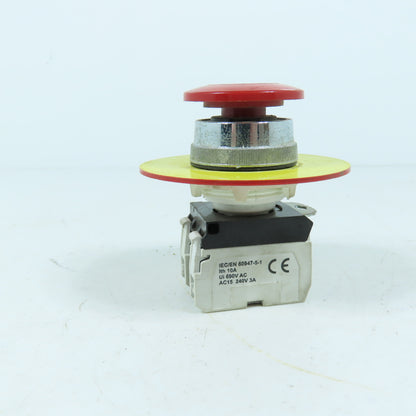 Baco 33E01 Emergency Stop Push Button Switch 600V 10A
