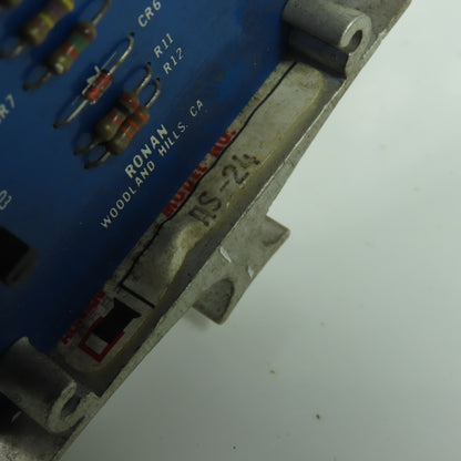 Ronan AS-24 Annunciator Control Circuit Board Module Blue PCB