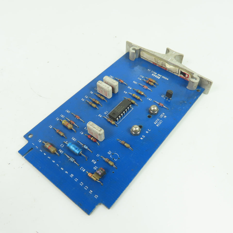 Ronan AS-24 Annunciator Control Circuit Board Module Blue PCB