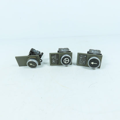 Moeller EK10 Momentary Contact Pushbutton Switches 600V Lot of 3
