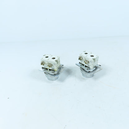 Cutler-Hammer 10250T/91000T Momentary Start Pushbutton Switches 1NO 1NC Lot of 2