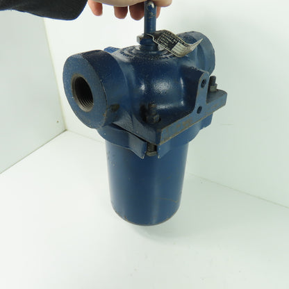 Cuno Model EG 125PSI 1"NPT Industrial Filter Housing W/12319-01-30-0035 Filter