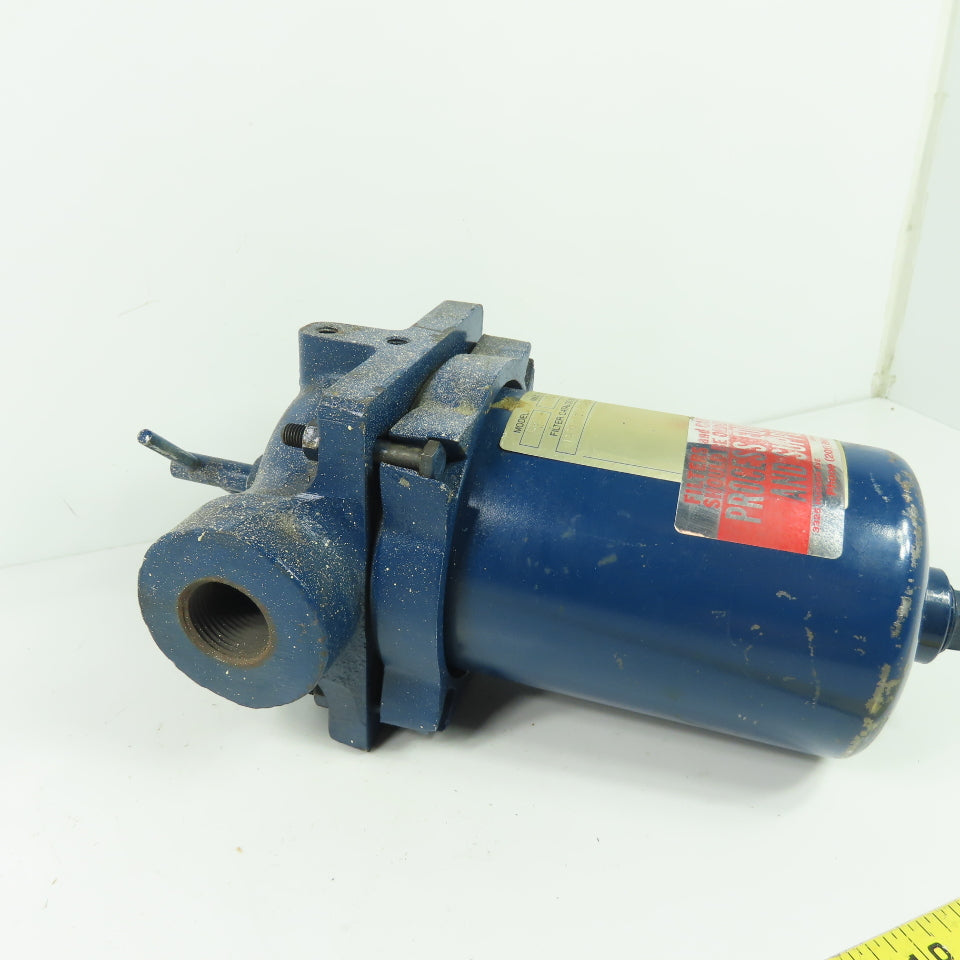 Cuno Model EG 125PSI 1"NPT Industrial Filter Housing W/12319-01-30-0035 Filter