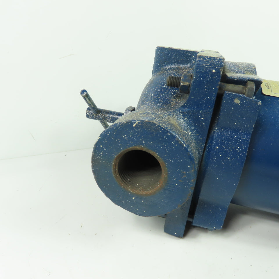 Cuno Model EG 125PSI 1"NPT Industrial Filter Housing W/12319-01-30-0035 Filter