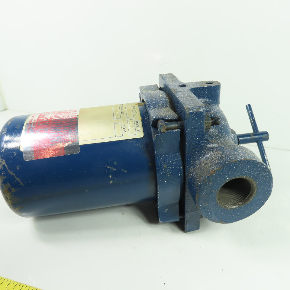 Cuno Model EG 125PSI 1"NPT Industrial Filter Housing W/12319-01-30-0035 Filter
