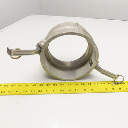 D-600 6" Female Camlock x 6" Female NPT D-Style Coupler Needs Gasket