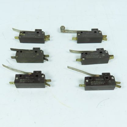 McGill 2603-1150 Micro Limit Switches 20A 125-250VAC Lot of 6
