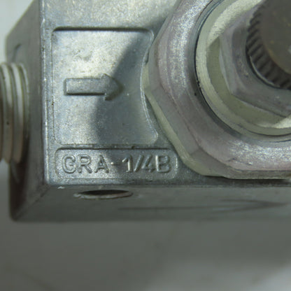 Festo GRA-1/4-B One-Way Flow Control Valves 0.1-10 Bar Lot of 2