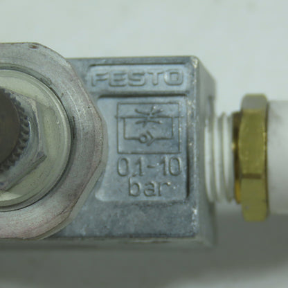 Festo GRA-1/4-B One-Way Flow Control Valves 0.1-10 Bar Lot of 2