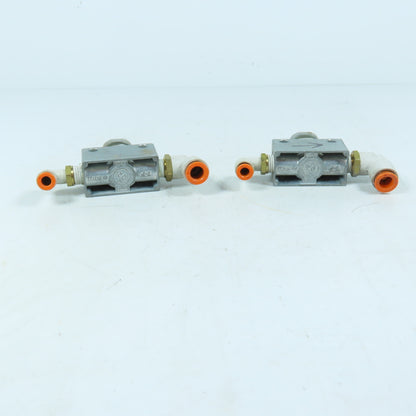 Festo GRA-1/4-B One-Way Flow Control Valves 0.1-10 Bar Lot of 2