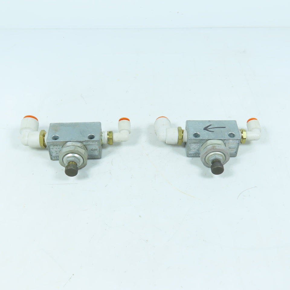 Festo GRA-1/4-B One-Way Flow Control Valves 0.1-10 Bar Lot of 2